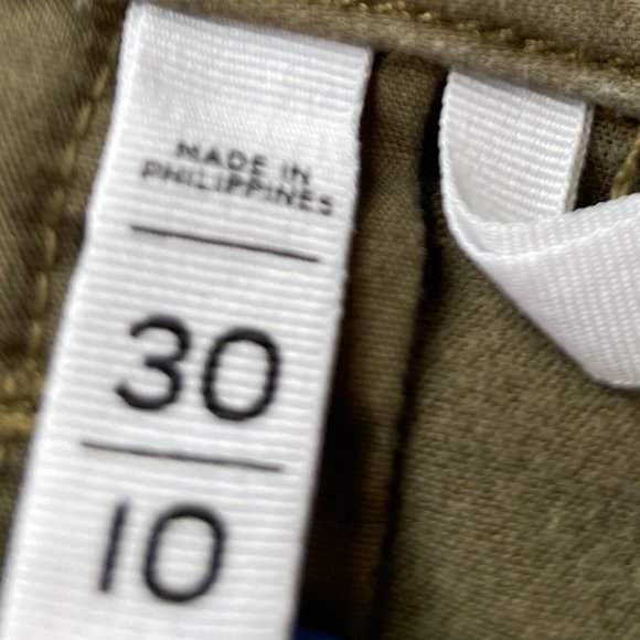 Ann Taylor LOFT Khaki Leggings Soft Denim Skinny Jeans - Picture 7 of 10